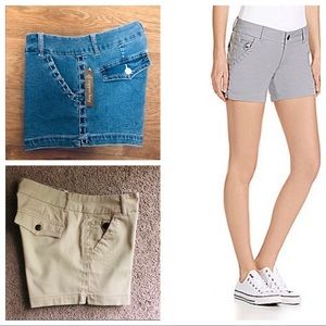 NWT Copper Key Whip Stitch Shorts